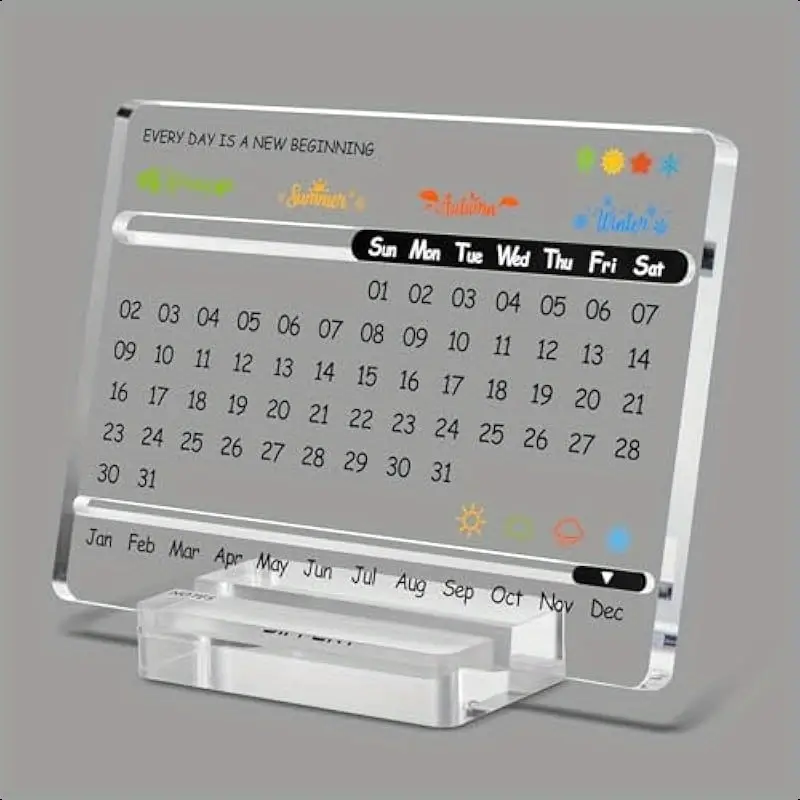Calendriers de bureau acrylique