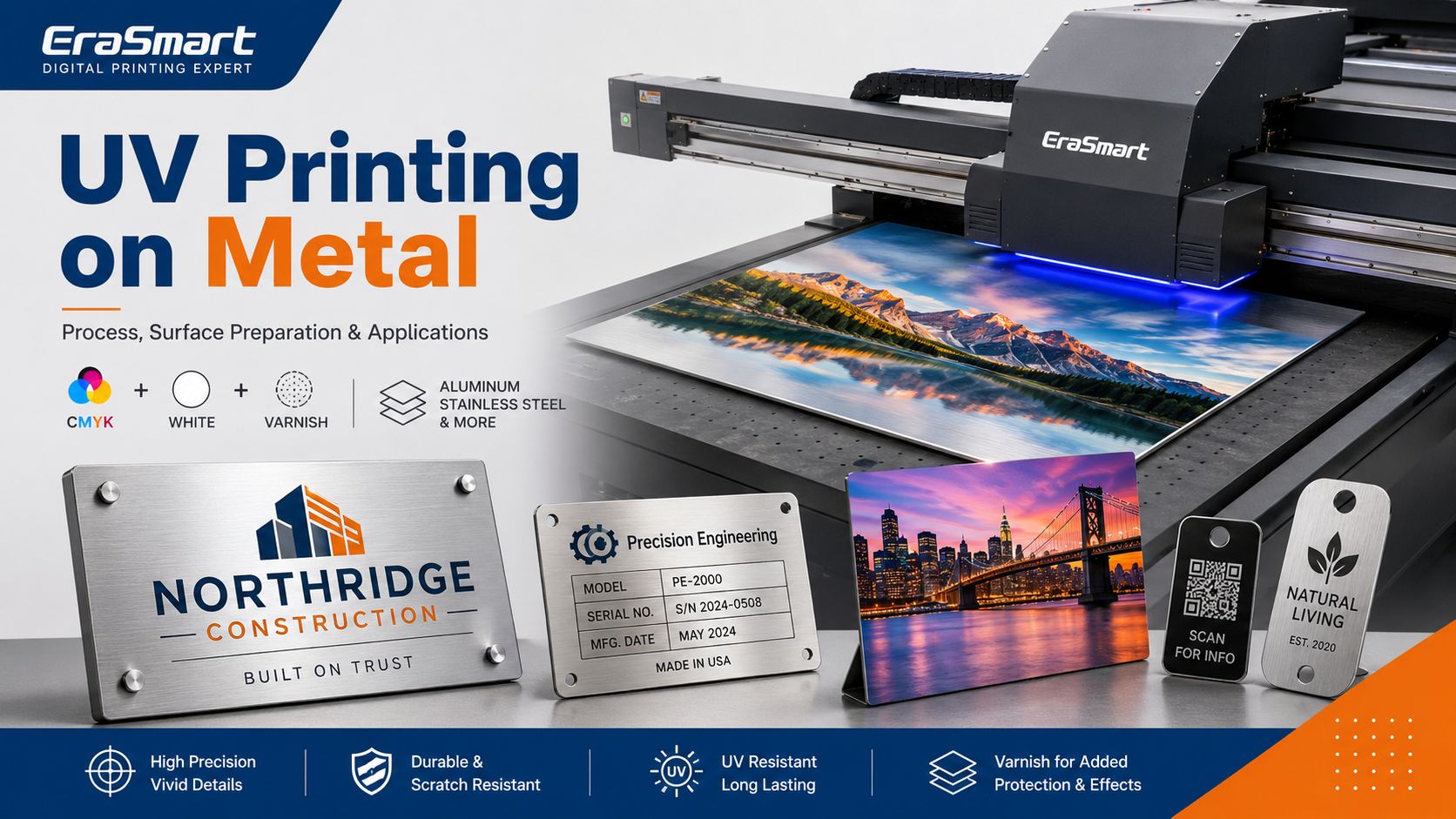 UV-Druck auf Metallführung