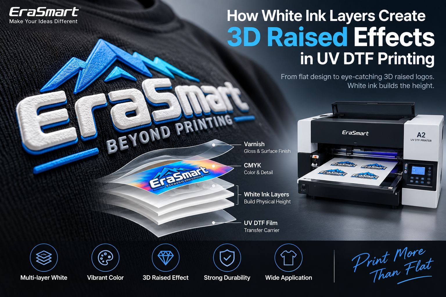 UV DTF white ink RIP mask and registration